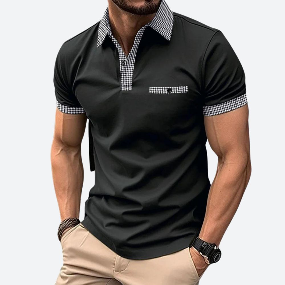 Men's Lightweight Breathable Pique Polo Shirt