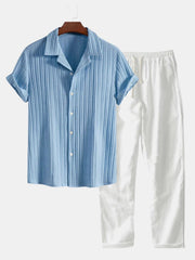 Men's Lightweight Breathable Summer Set