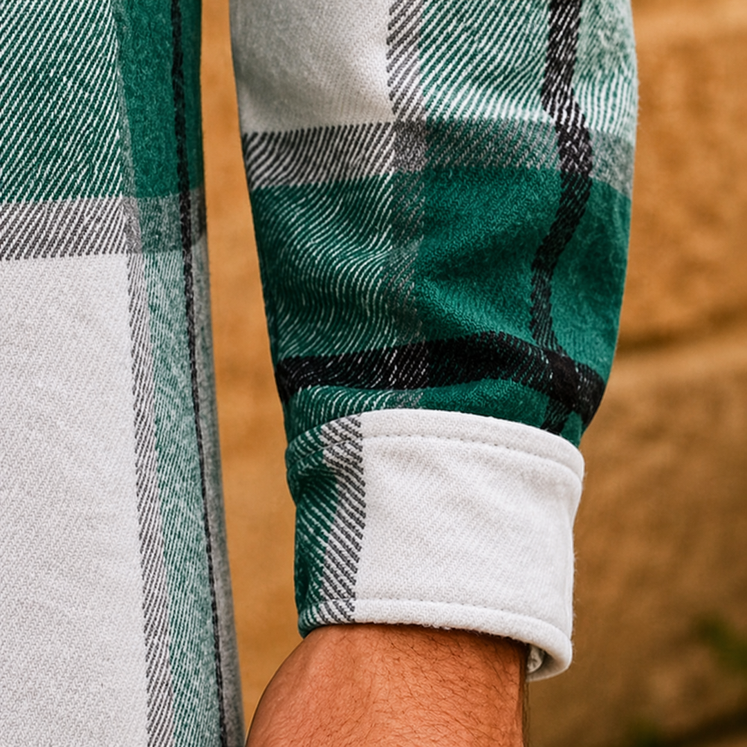 Men's Lightweight Casual Button-Down Shirt