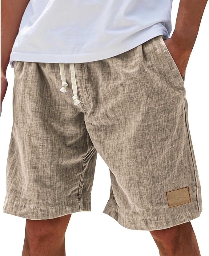 Men's Lightweight Casual Drawstring Shorts