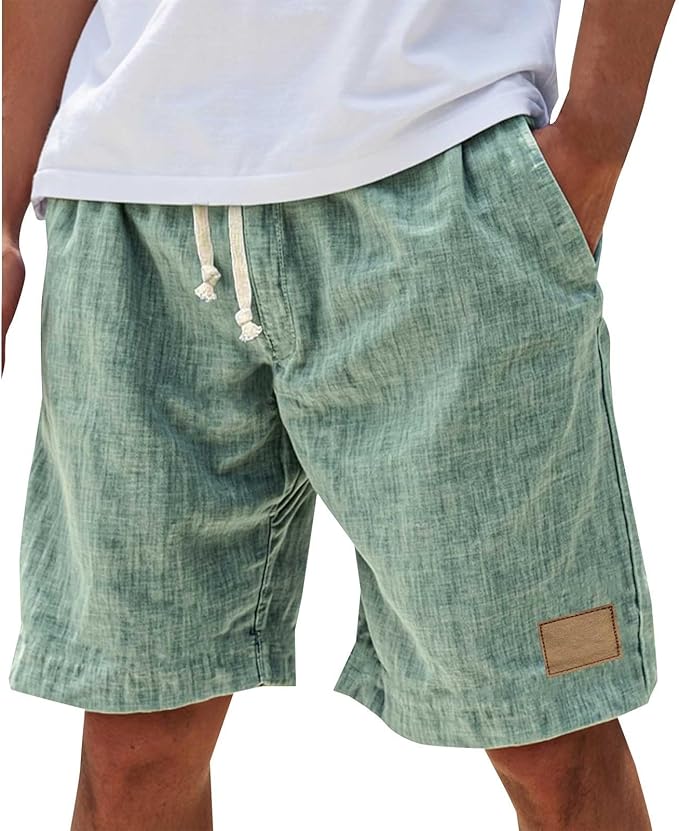 Men's Lightweight Casual Drawstring Shorts