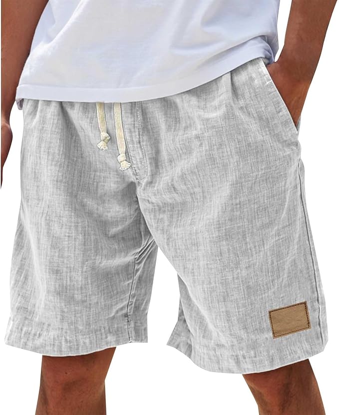 Men's Lightweight Casual Drawstring Shorts