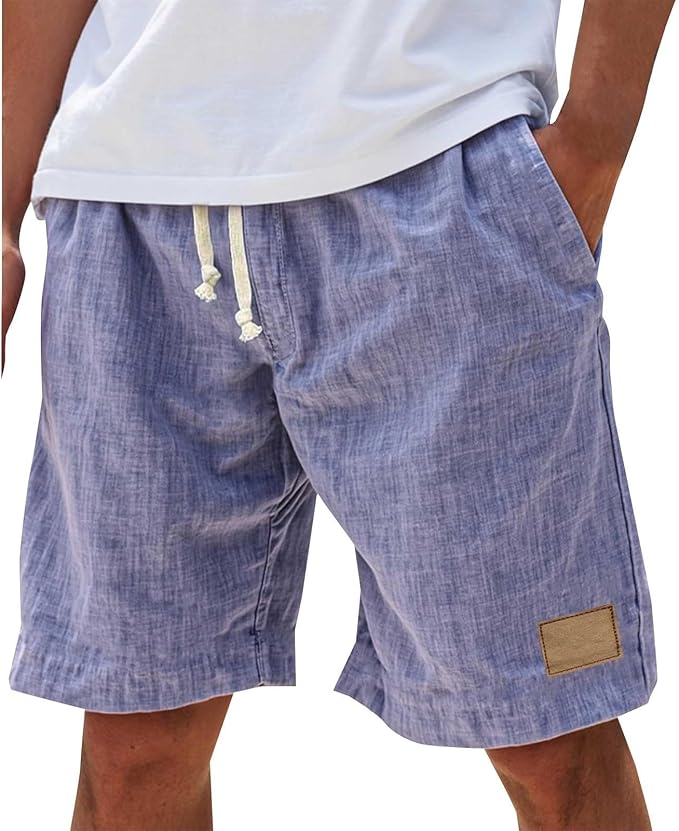 Men's Lightweight Casual Drawstring Shorts
