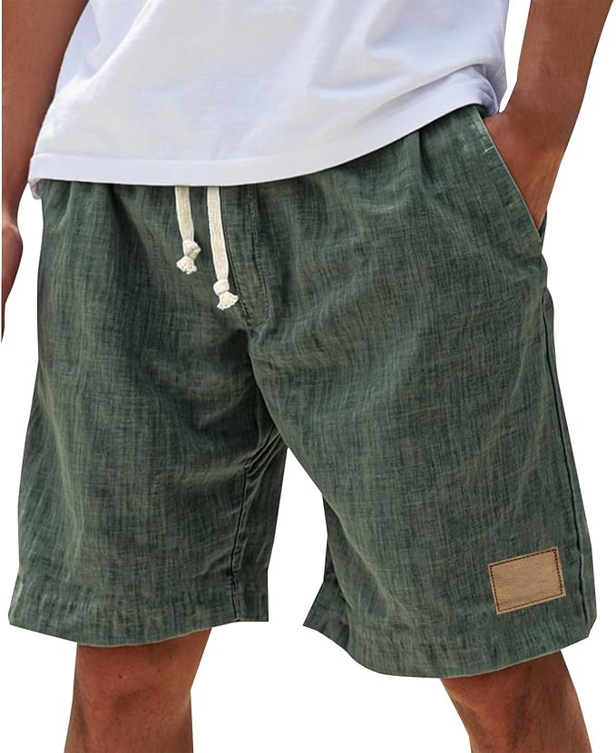 Men's Lightweight Casual Drawstring Shorts