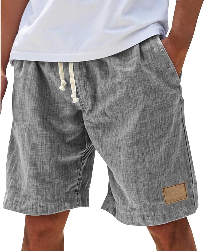 Men's Lightweight Casual Drawstring Shorts