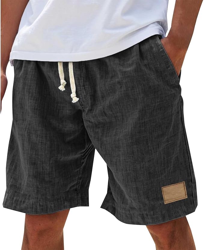 Men's Lightweight Casual Drawstring Shorts