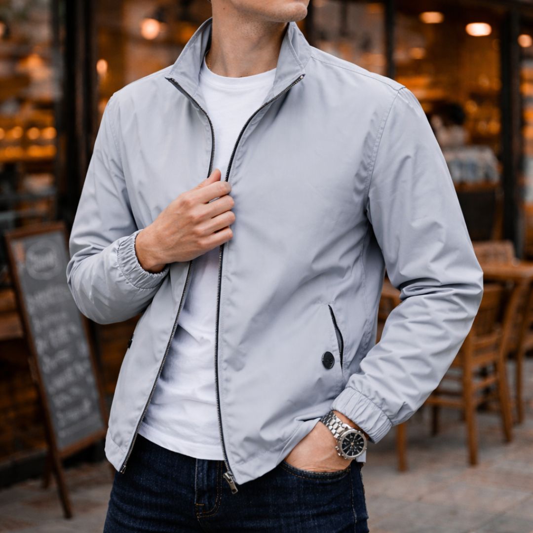 Men's Lightweight Casual Zip Jacket