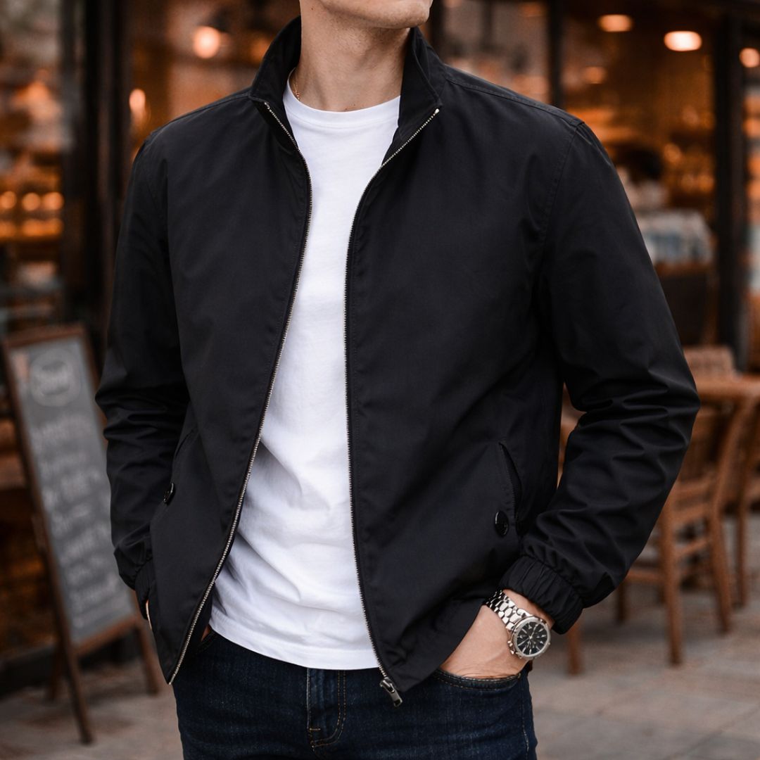 Men's Lightweight Casual Zip Jacket