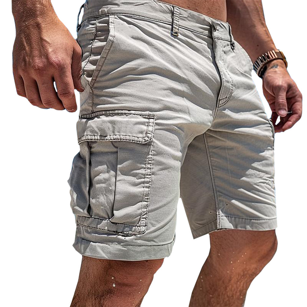 Men's Lightweight Cotton Cargo Shorts