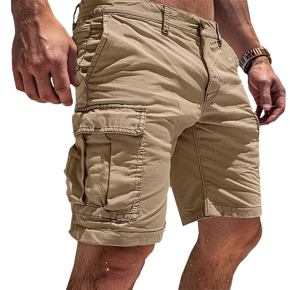 Men's Lightweight Cotton Cargo Shorts