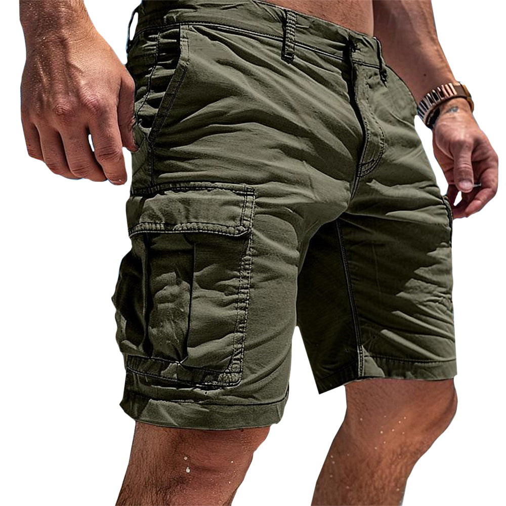 Men's Lightweight Cotton Cargo Shorts