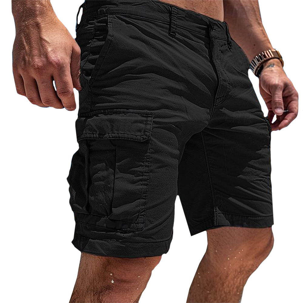 Men's Lightweight Cotton Cargo Shorts
