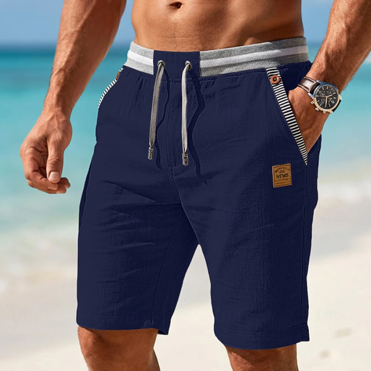 Men's Lightweight Drawstring Casual Shorts