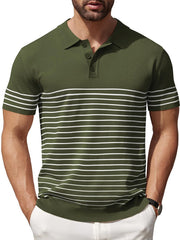 Men's Lightweight Knit Polo Shirt