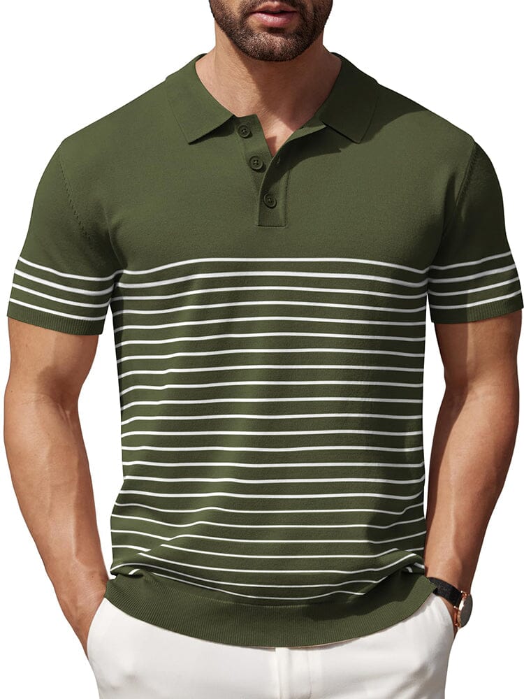 Men's Lightweight Knit Polo Shirt