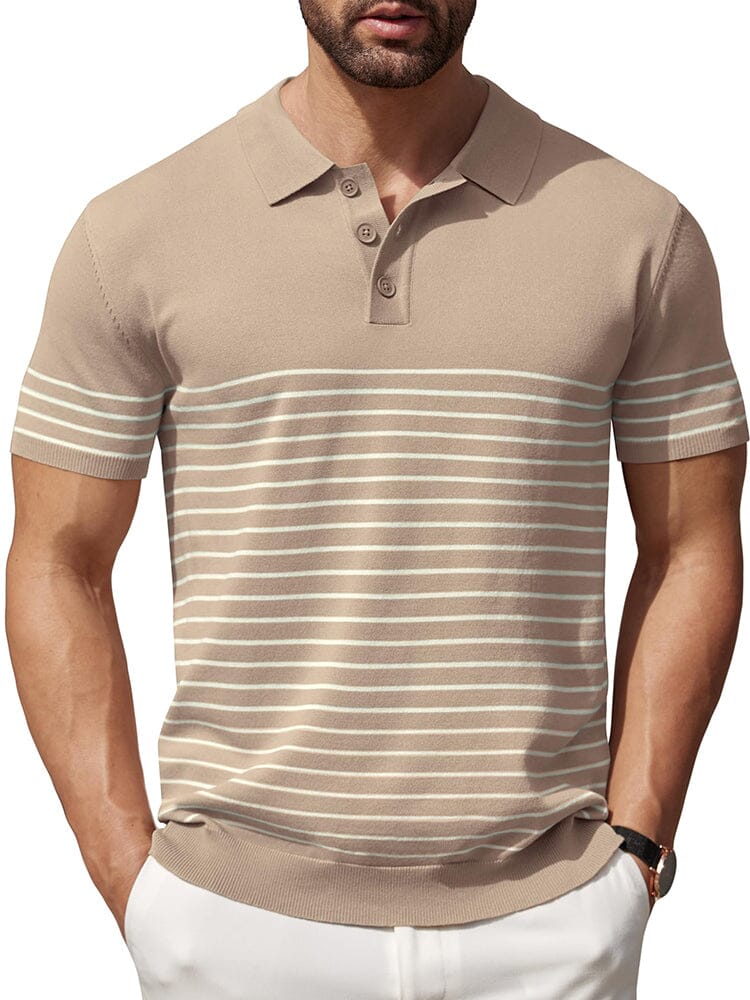 Men's Lightweight Knit Polo Shirt