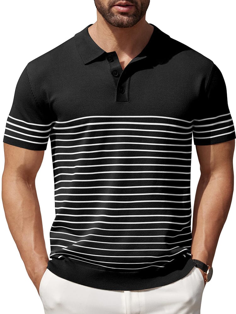 Men's Lightweight Knit Polo Shirt