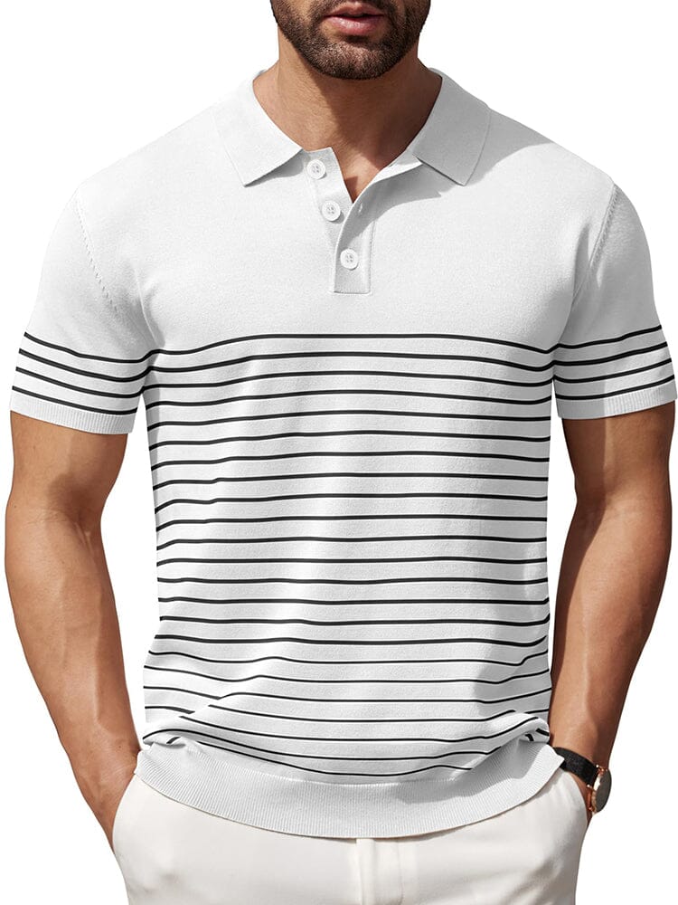Men's Lightweight Knit Polo Shirt