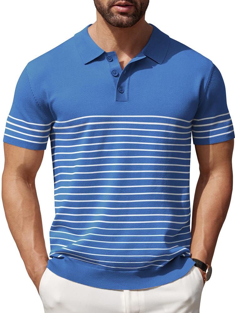 Men's Lightweight Knit Polo Shirt