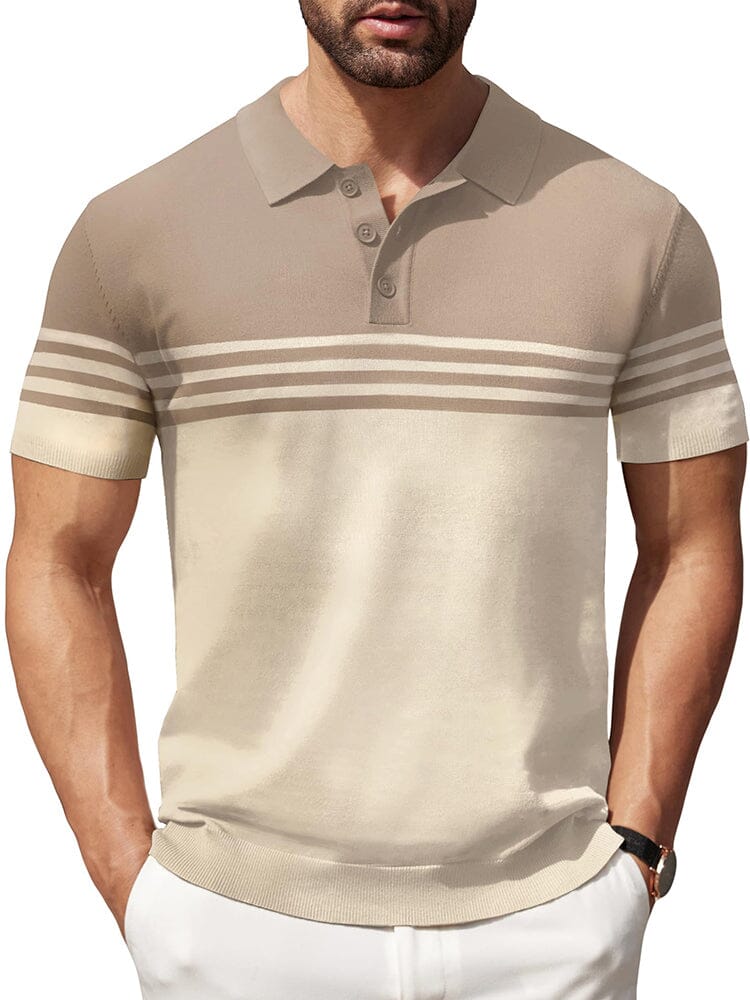 Men's Lightweight Knit Polo Shirt