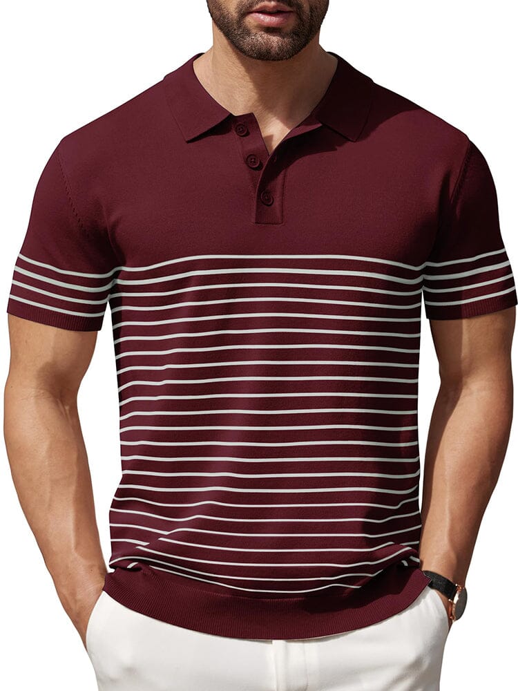 Men's Lightweight Knit Polo Shirt