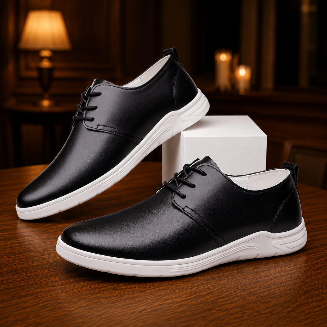 Men's Lightweight Lace-Up Casual Sneakers