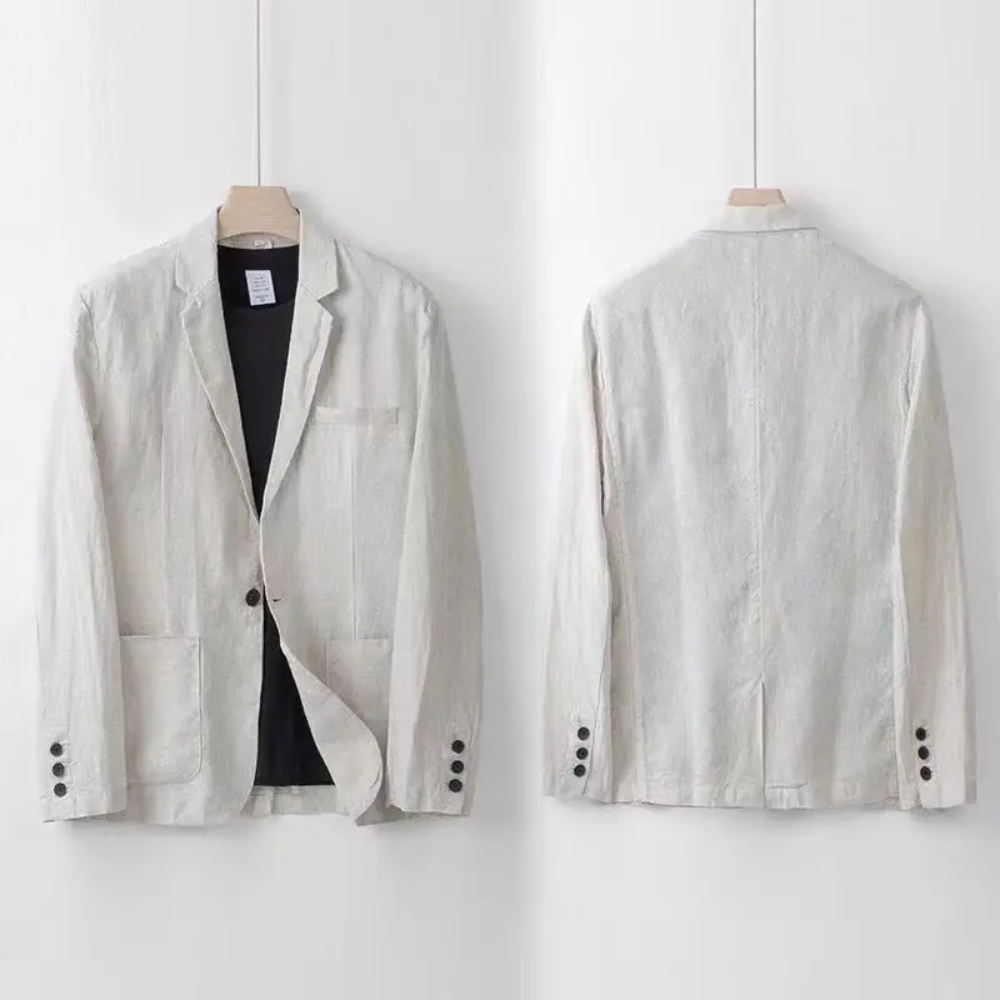 Men's Lightweight Linen Set for Casual Summer Style