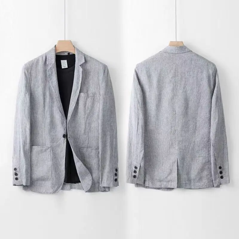 Men's Lightweight Linen Set for Casual Summer Style