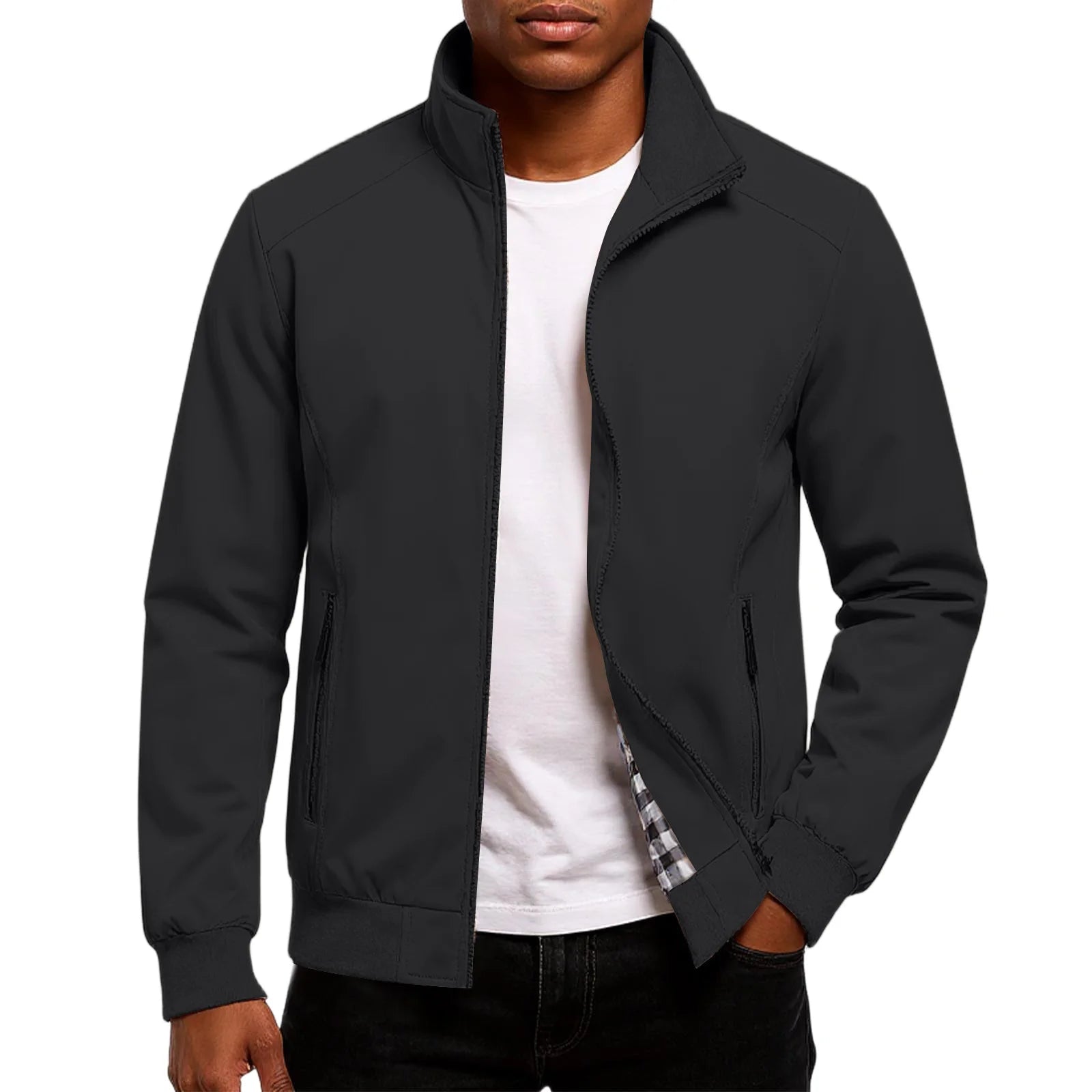 Men's Lightweight Modern Bomber Jacket