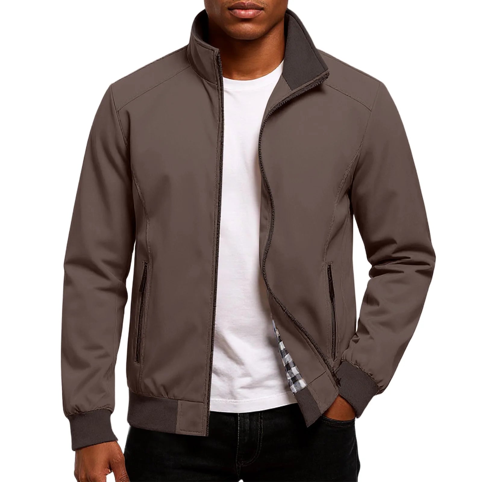 Men's Lightweight Modern Bomber Jacket