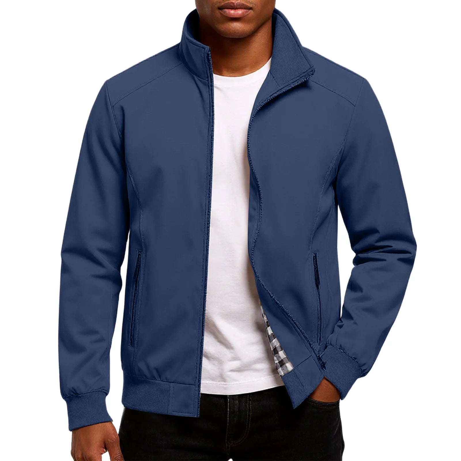 Men's Lightweight Modern Bomber Jacket