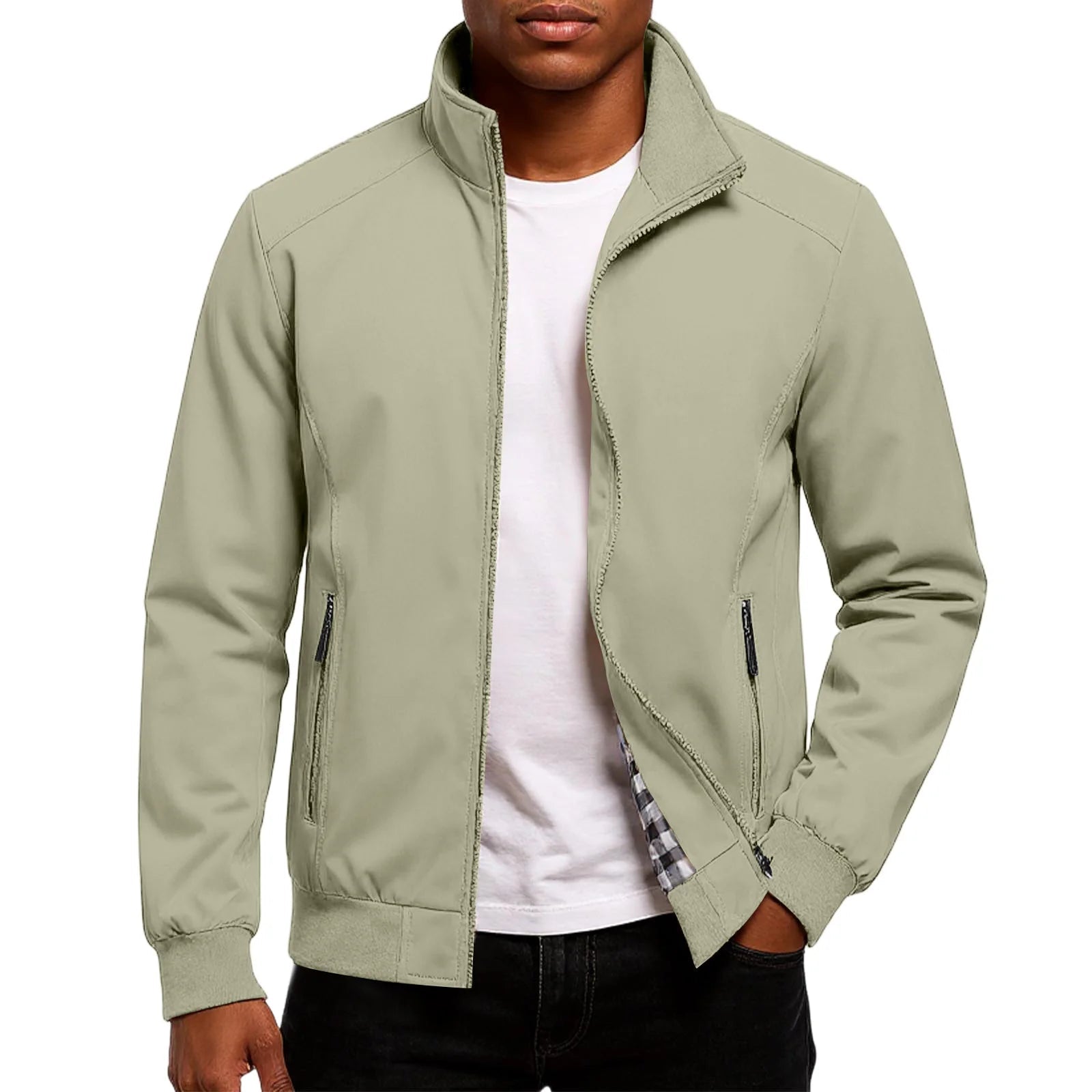 Men's Lightweight Modern Bomber Jacket