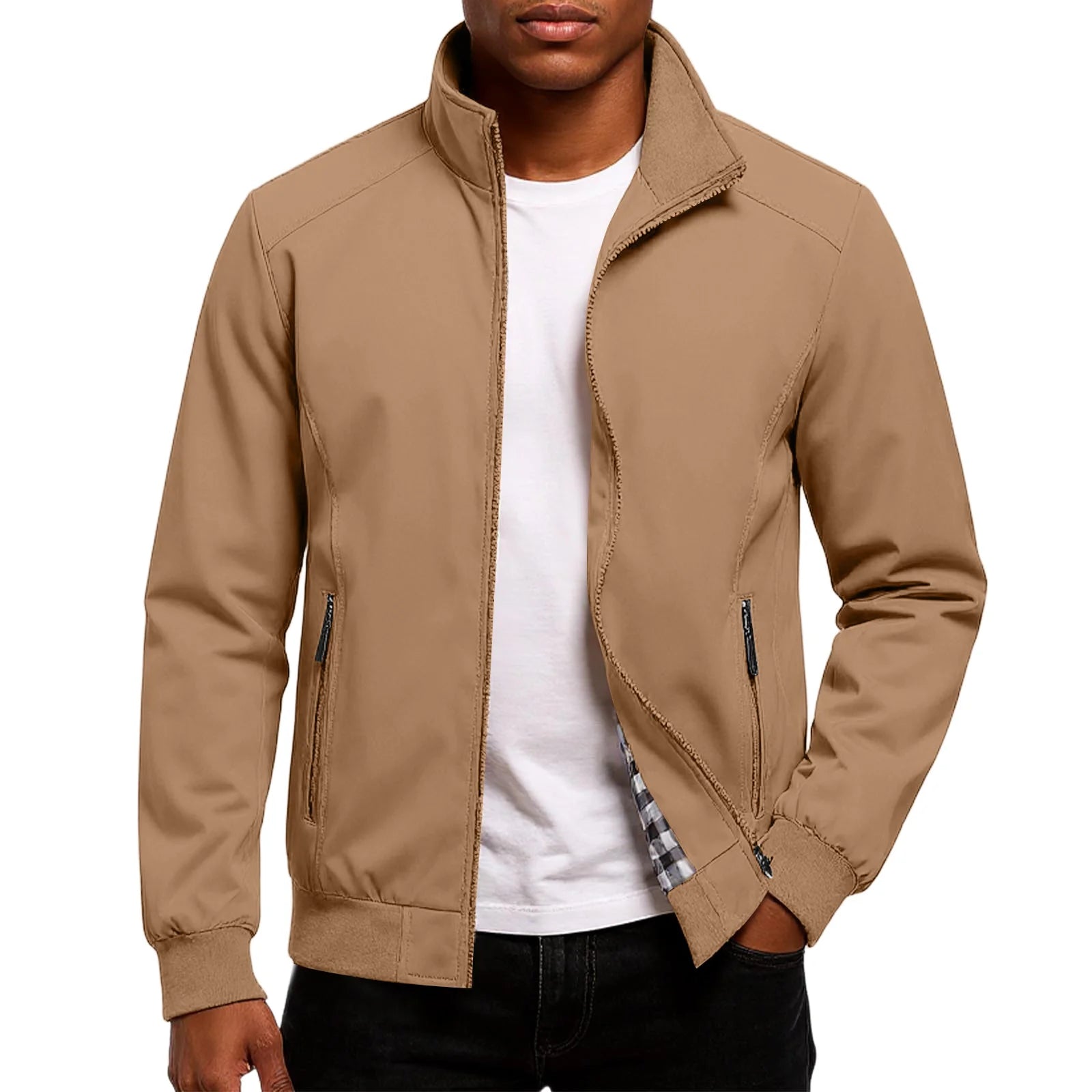 Men's Lightweight Modern Bomber Jacket
