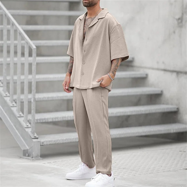 Men's Lightweight Oversized Loungewear Set