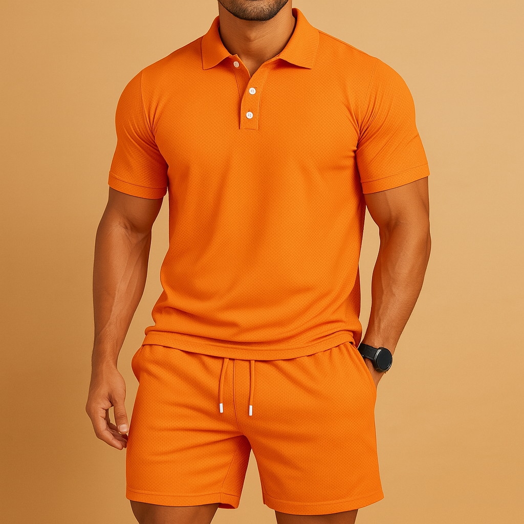 Men's Lightweight Polo Summer Set
