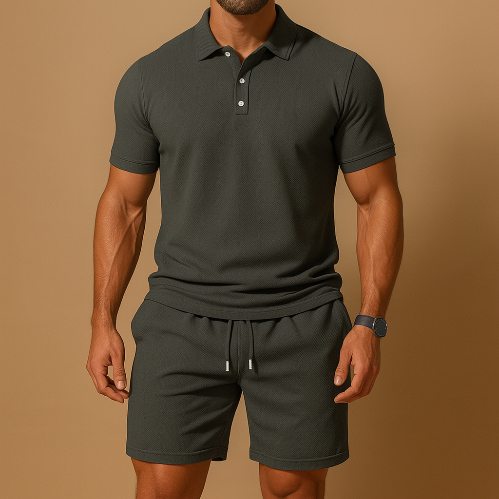 Men's Lightweight Polo Summer Set
