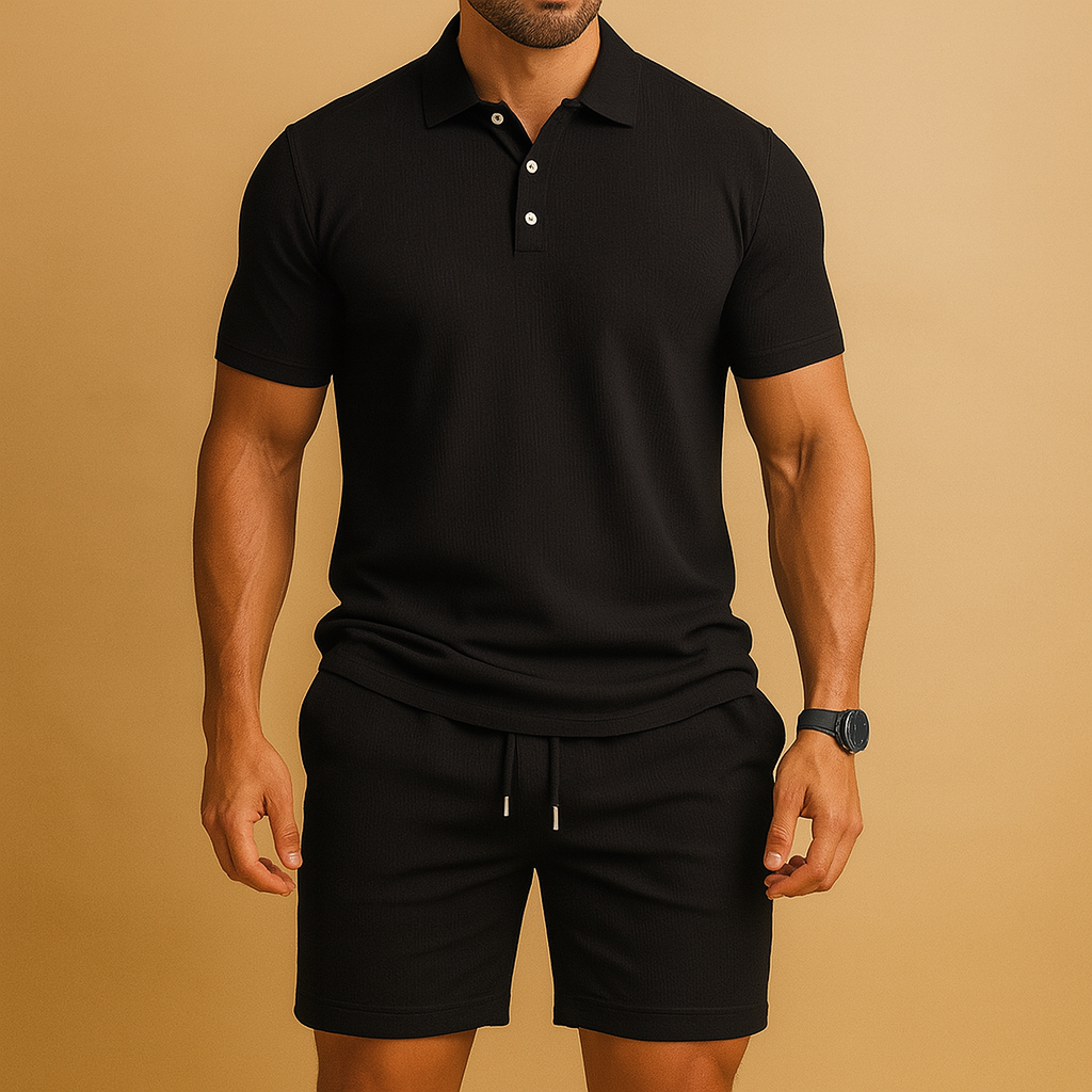 Men's Lightweight Polo Summer Set