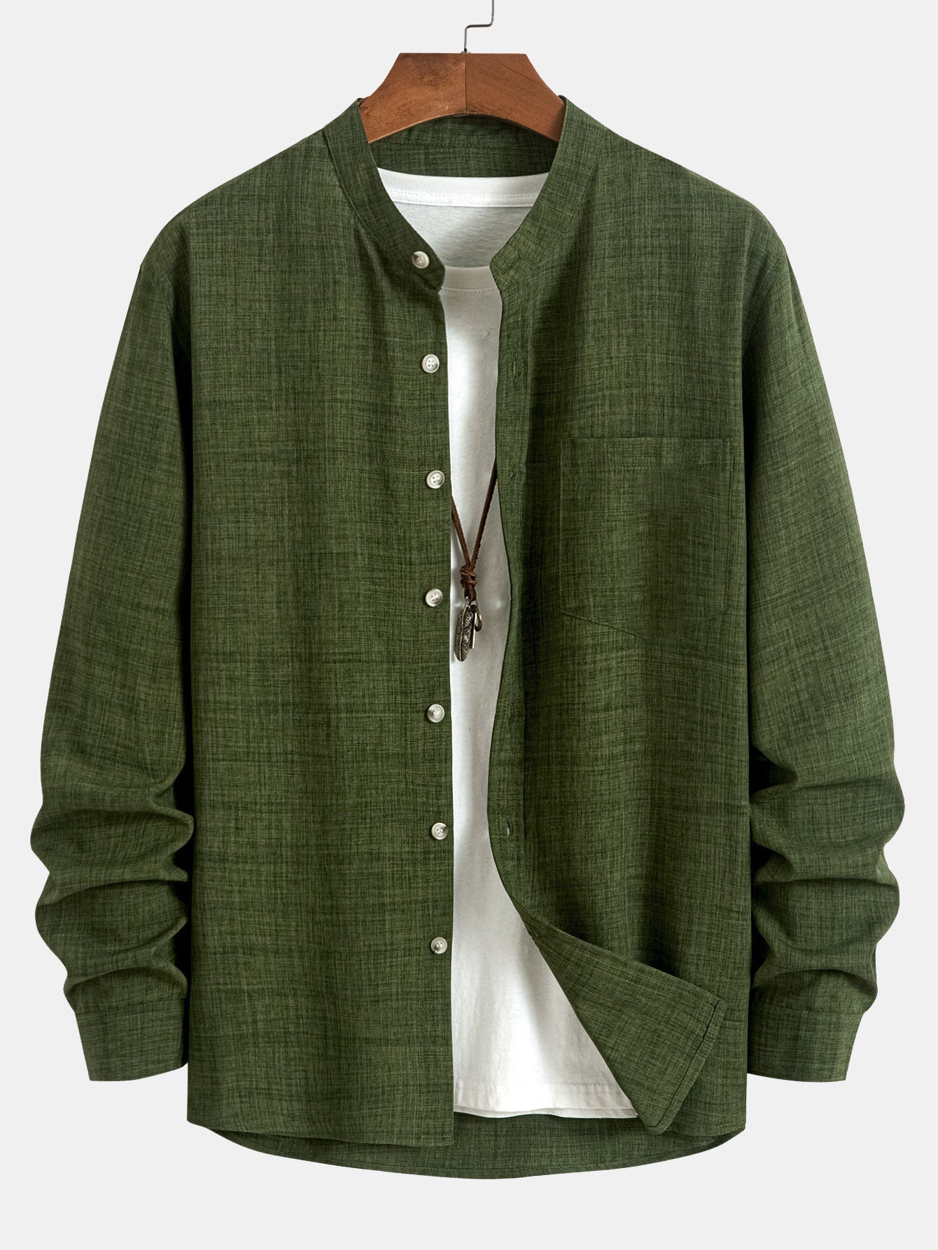 Men's Lightweight Summer Shirt and Pants Set