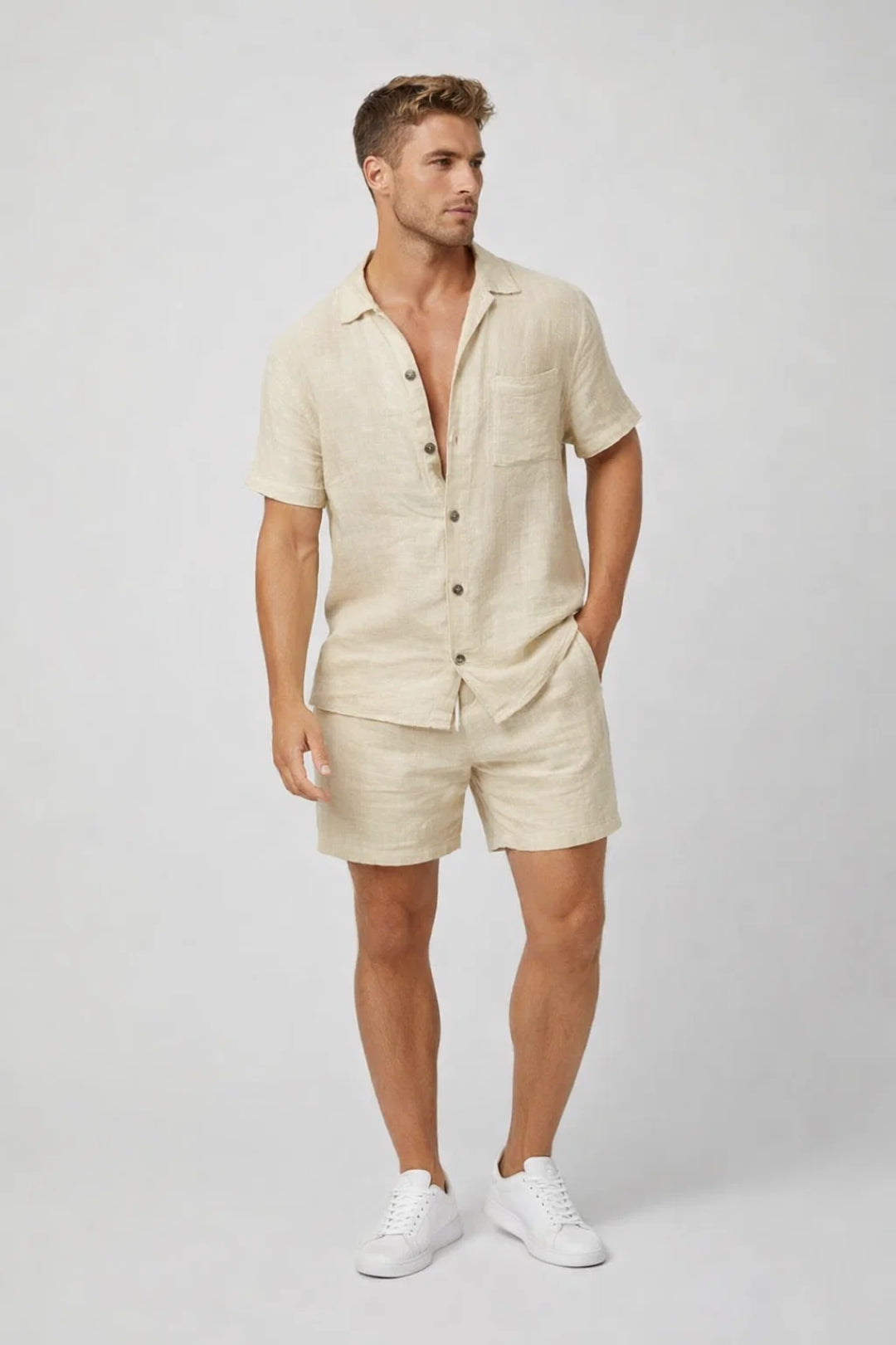 Men's Lightweight Two-Piece Summer Outfit