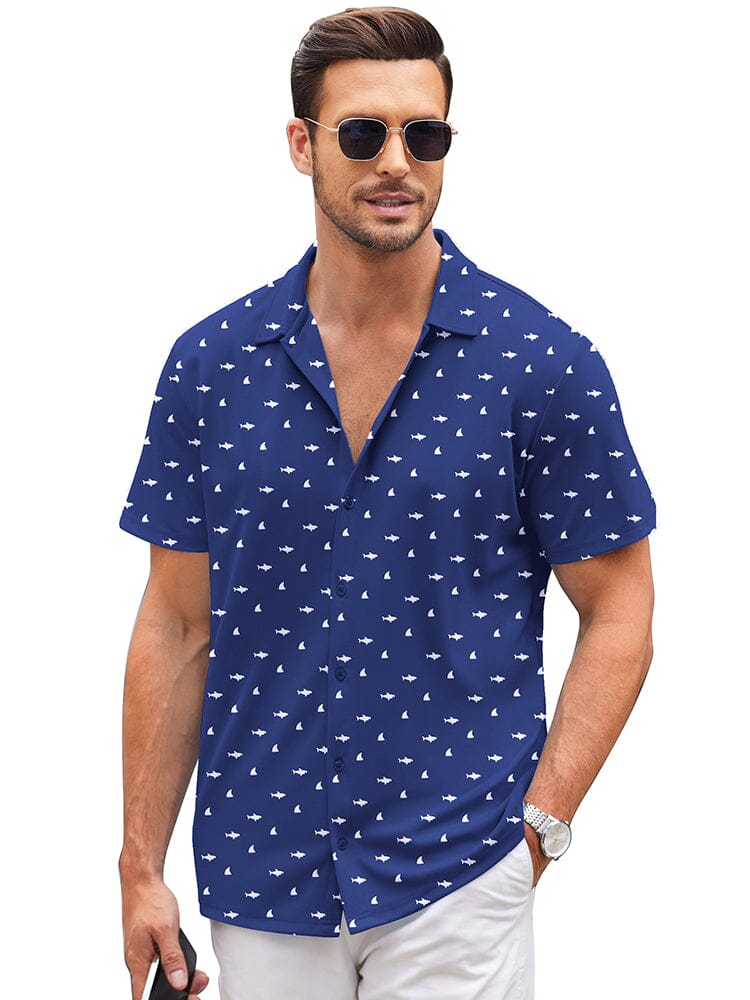 Men's Lightweight Wrinkle-Free Button-Down Shirt
