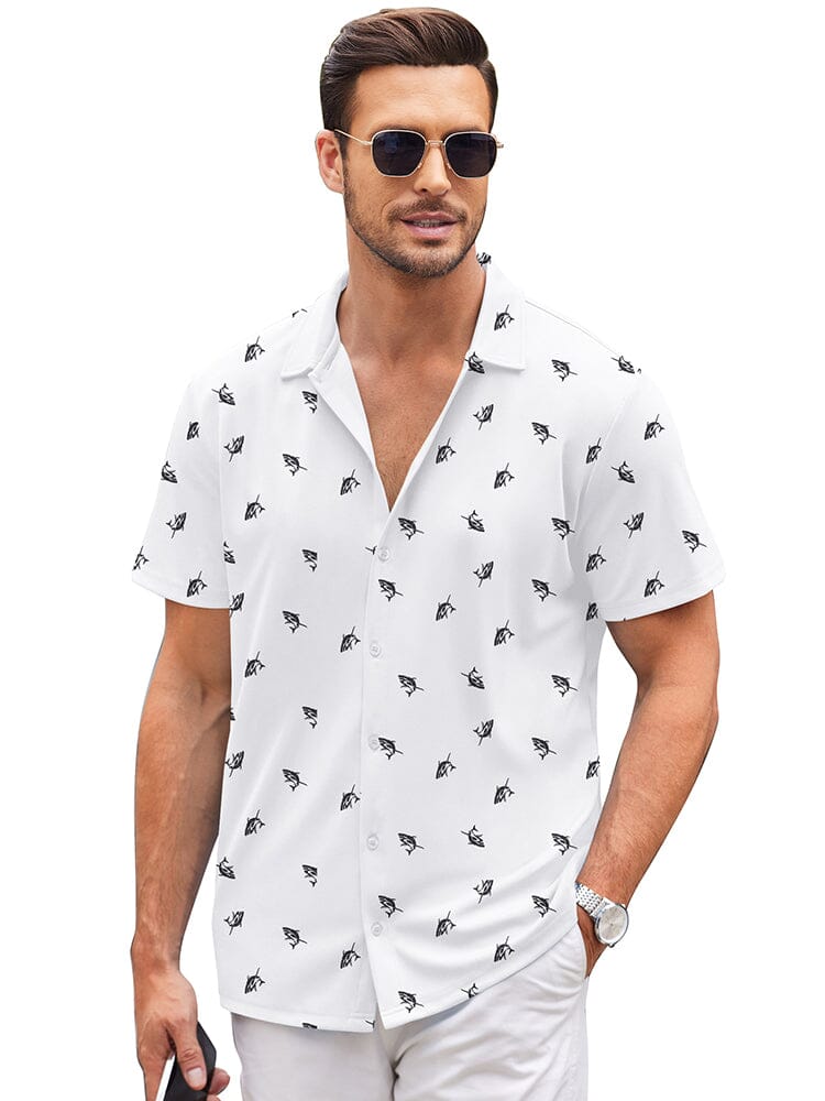 Men's Lightweight Wrinkle-Free Button-Down Shirt