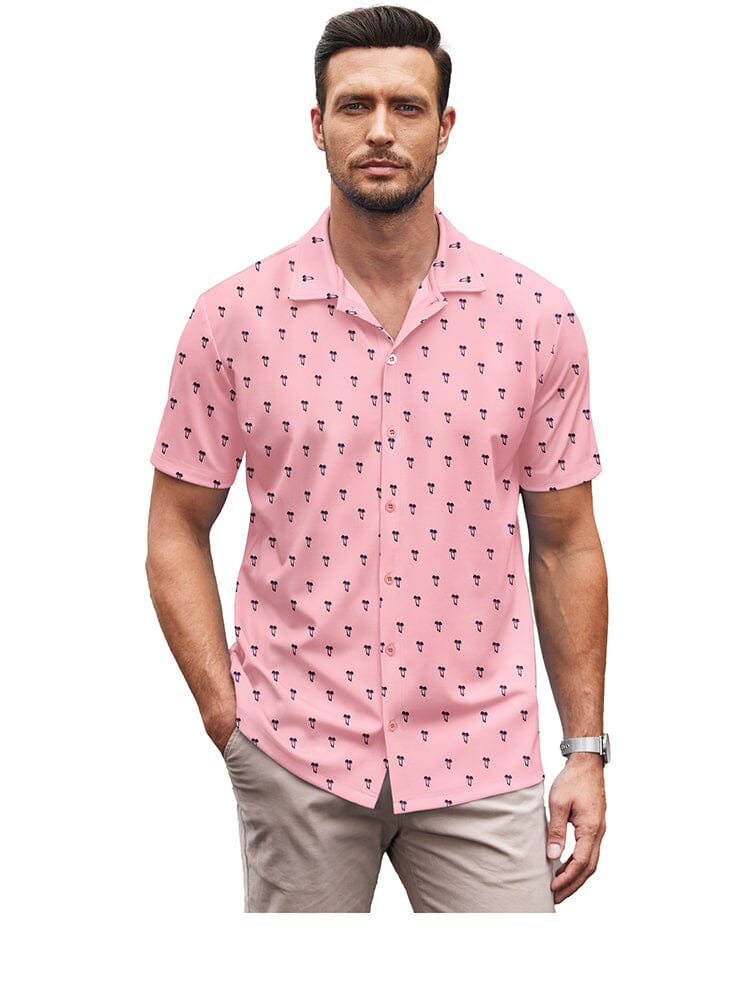 Men's Lightweight Wrinkle-Free Button-Down Shirt