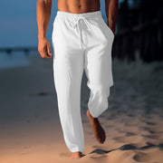 Men's Linen Blend Casual Pants