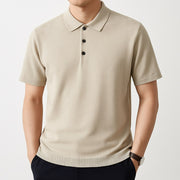 Men's Merino Wool Pique Polo Shirt