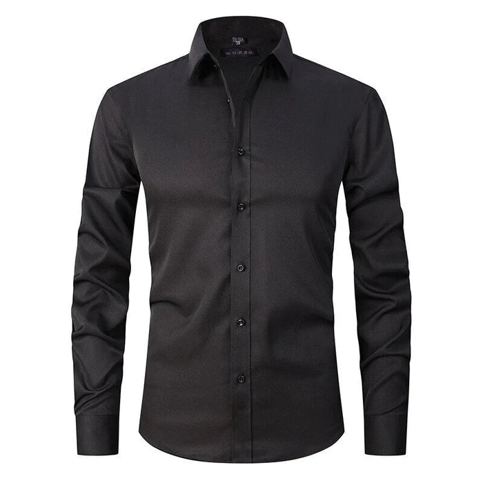 Men's Non-Iron Stretch Button-Down Shirt