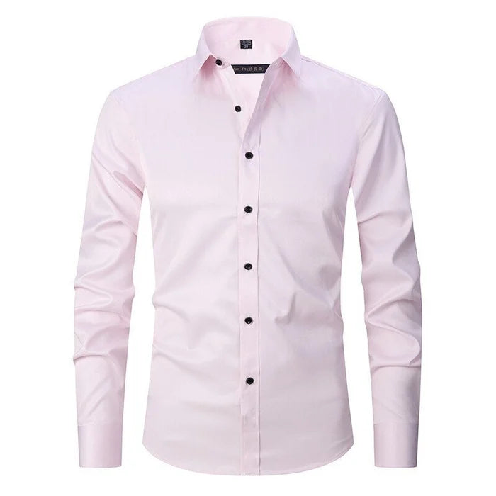 Men's Non-Iron Stretch Button-Down Shirt