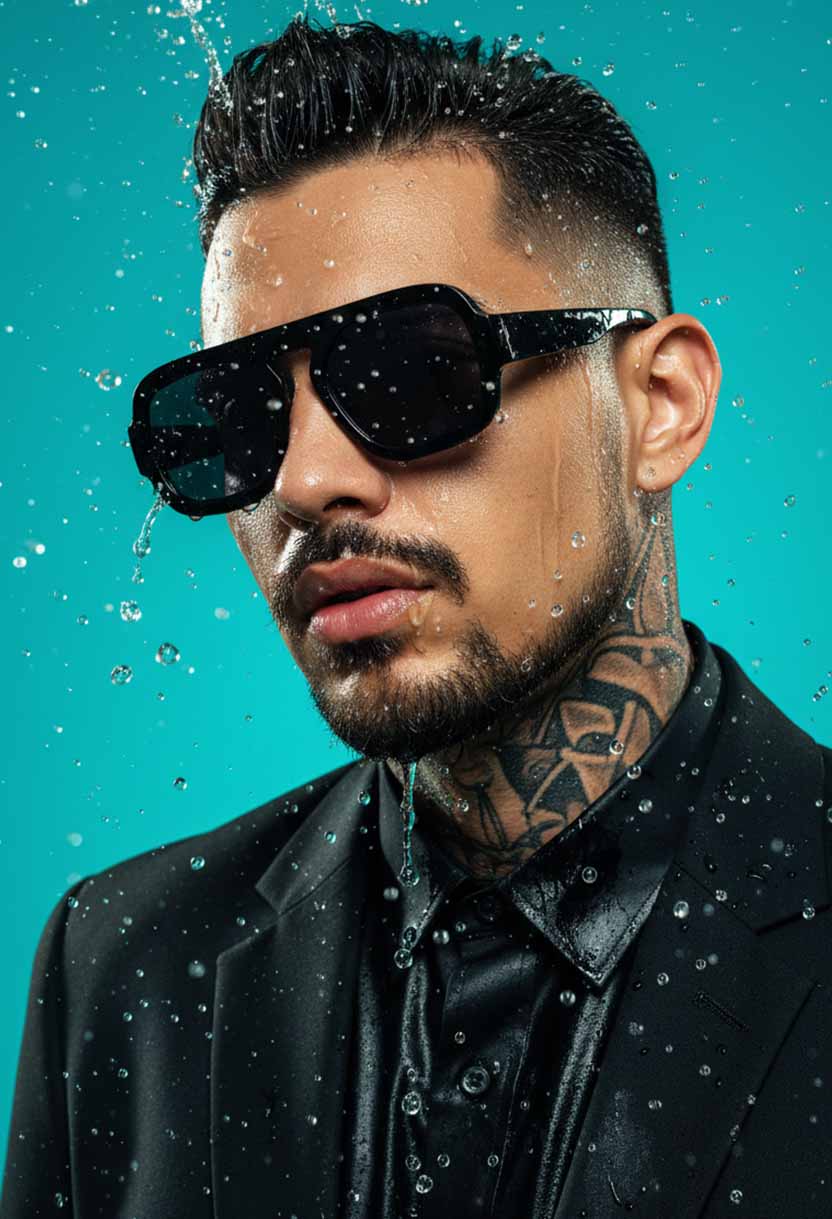 Men's Oversized Retro Style Sunglasses