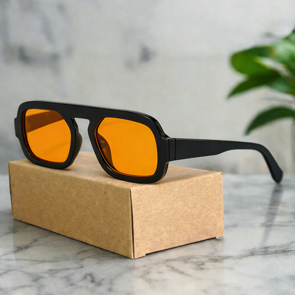 Men's Oversized Retro Style Sunglasses