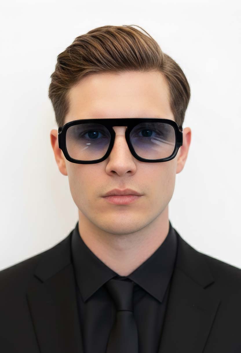 Men's Oversized Retro Style Sunglasses
