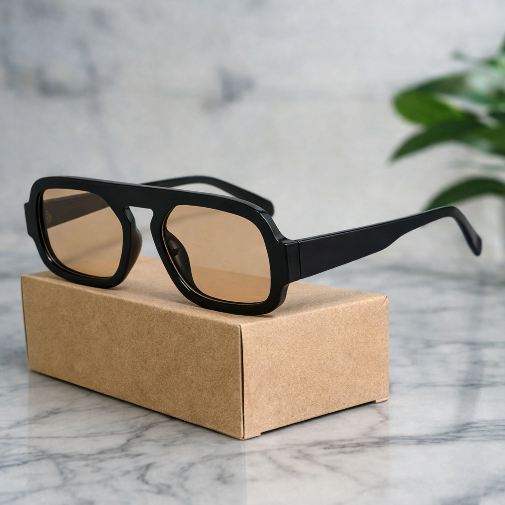 Men's Oversized Retro Style Sunglasses